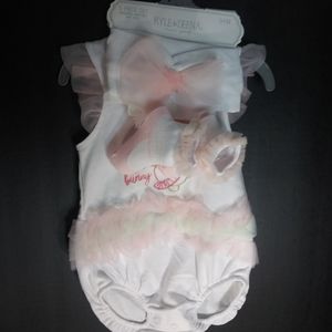 Kyle & Deena 3 piece Baby Girl 3-6 mo